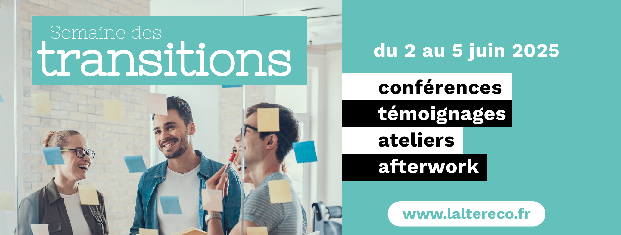 La semaine des transition revient à L'alter éco du 2 au 5 juin 2025